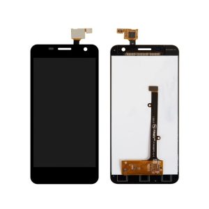 Alcatel Idol Mini OT-6012 OT-6012A OT-6012X LCD Display Touch complete Black - LCD kijelző érintő komplett