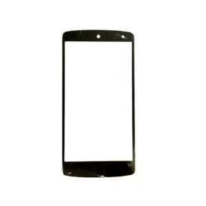 LG Google Nexus 5 D820 D821 Front Glass Black - Előlapi üvegfekete