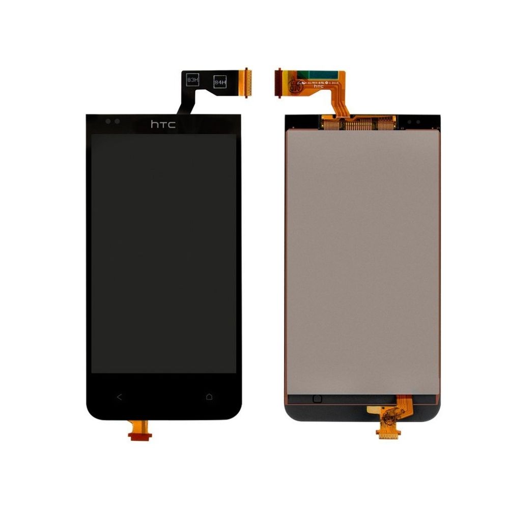 HTC Desire 300 LCD Display Touch complete Black - LCD kijelző érintő komplett