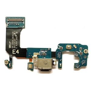 Samsung Galaxy S8 G950 Charging Flex Cable Microphone USB-C Connector - töltő töltés szalagkábel Mikrofon Mik charge usb c