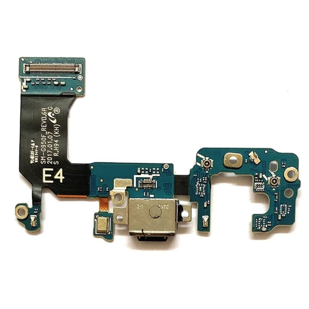 Samsung Galaxy S8 G950 Charging Flex Cable Microphone USB-C Connector - töltő töltés szalagkábel Mikrofon Mik charge usb c